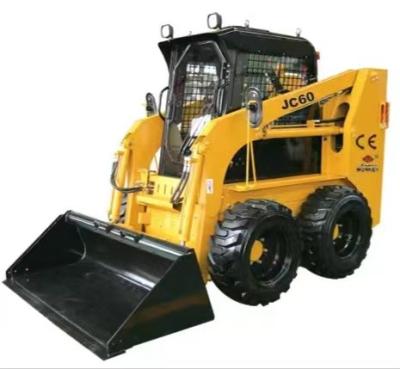 China full-hydraulic skid steer loader wheel Full-hydraulic tracked skid steer loader skid steer loaders with bucket mixer attachment for sale