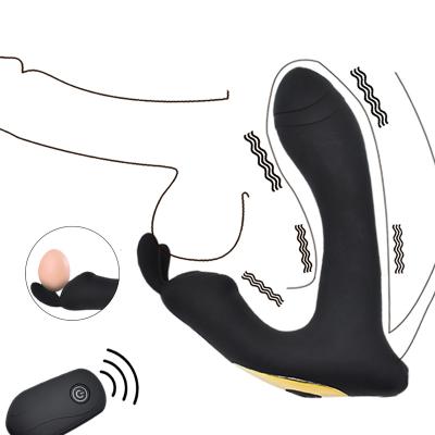 China Cupidlover Rabbit Silicone Rabbit Butt Plug Anal Multi-Frequency Anal Prostate Massager Big Butt Plug With Remote Control Male Sex Toys for sale