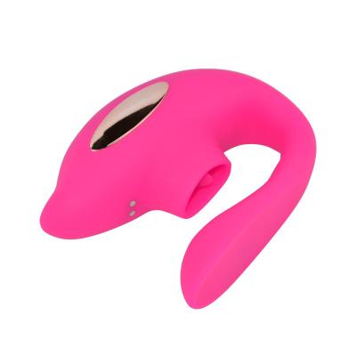 China Surgeon Cupidlover 10*10 Hot Vibration Nipple Licking Sucking Vibrators For Women Nipple Tongue Vibrator Panties With Outer for sale