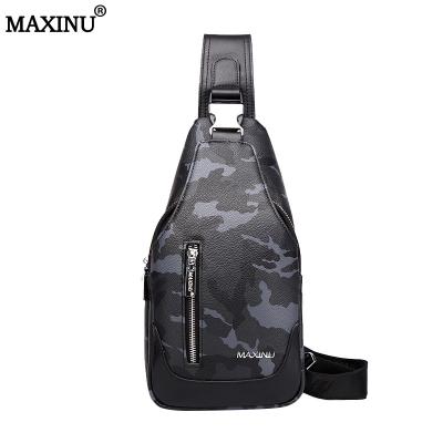 China High Quality MAXINU High Quality PVC Foam Single Shoulder Bag Men Water Repellent Sling Chest Bag for sale