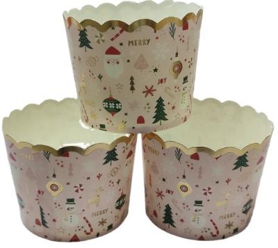 China Viable the popular Christmas series of 2021 with different styles cupcakes in customers design for sale