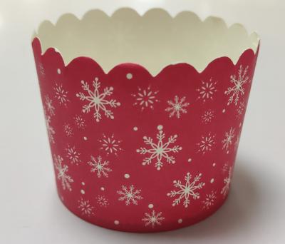 China Disposable 2021 Hot Sale Christmas Series With Different Styles Cupcakes In Customers Design for sale