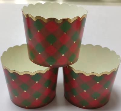 China Disposable 2021 Popular Christmas Series With Different Styles Cupcakes In Customers Design for sale