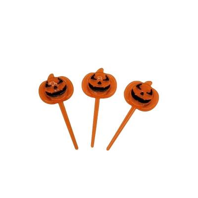 China Disposable Halloween Pumpkin, Spider, Ghost Fruit Plastic Picks For Party China Wholesale for sale