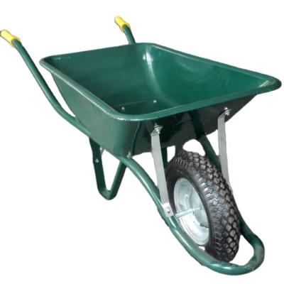 China Spain Market Metal Wheel Barrow WB6401 Wheel Barrow Farm Tools and Popular Equipment and Their Uses for sale