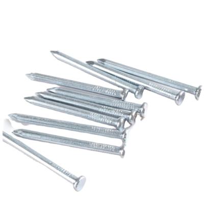 China Flat Construction Hardened Steel Concrete Nails Made Of China Zinc Coated Nails Concrete Nail Sizes for sale