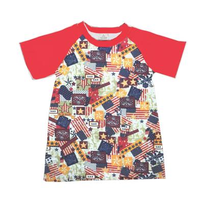 China 2018 Wholesale Breathable Baby Boy Clothing Baby Boy Clothes Kids Boy Sports T-shirt for sale