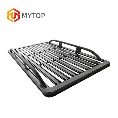 China Carbon Steel /Aluminium Factory Sale Factory Sale Price High Quality Black Steel Roof Top Universal Aluminum Car Roof Rack Luggage Rack for sale