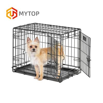 China Unique Outdoor High Quality Wholesale Stocked Cheap Outside Large Pet Dogkennels Animal Dog Cage for sale