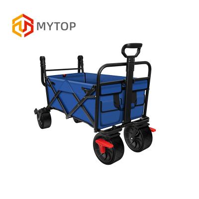 China Storage China Suppliers Foldable Picnic Carry Beach Trolley Outdoor Garden Kids Cart Camping Service Cart for sale