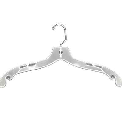 China Plastic PS hangers with swivel hook, cheap hanger 5010, dress hanger shop hanger for sale