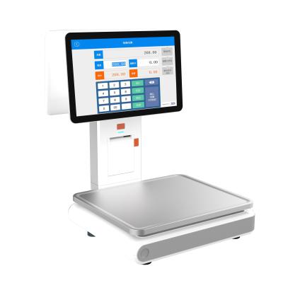 China Meat Weighing Machine With Label Printer Weighing Scales Android WINDOWS Aurora Y1 14.1inch 1920*1080 for sale