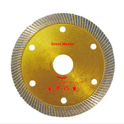 China Hot Pressed Ultrathin Super Thin Vitrified Ceramic Tiles Tile Diamond Circular Saw Blades 7/8IN for sale