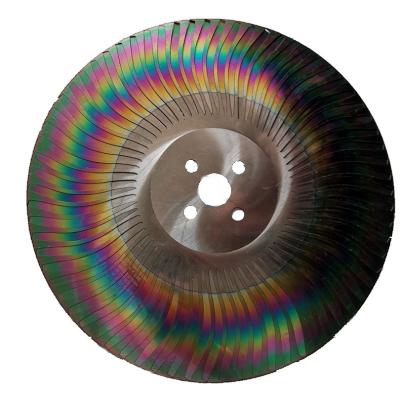 China K Rainbow Color M42 Hss Tari Saw Blade Already Cut To A Blade For Cockfighting 32mm for sale