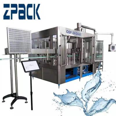 China Food 3000 Bottles Per Hour 500ml Pure Mineral Water Filling Machine for sale