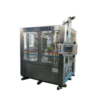 China Rotary Food Filling And Sealing Machine , Water Bottle Mineral Washing Filling Capping Machine For Small Industries for sale