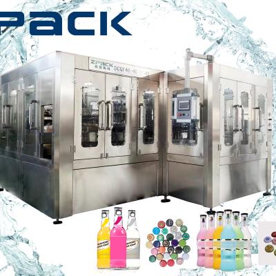 China Food Carbonated Drink-DCGF Cold Wash Fill Covering 3in 1 Monobloc DCGF18-18-6 for sale