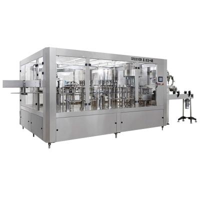 China Beverage Soda Water Liquid Soft Drink Filling Packing Machine , Lower Cost Carbonated Water Plant Machinery for sale