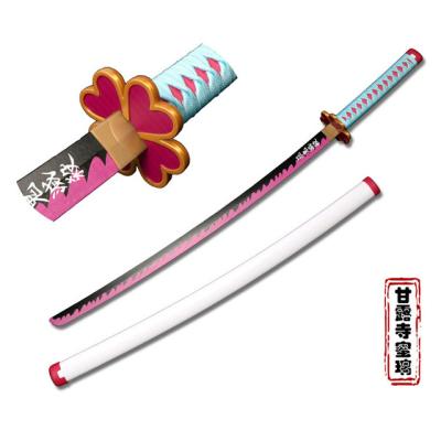 China Anime Party Demon Slayer Cosplay Anime Swords, Handmade Katana Samurai Sword, Kamado Tanjirou Kochou for sale