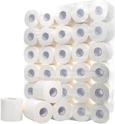 China Soft White 4 Ply Comfort Care Bath Tissue Core Tissue Roll Toilet Paper, Paper Towels Rolls 12 Pack Highly Absorbent Kitchen Paper for sale