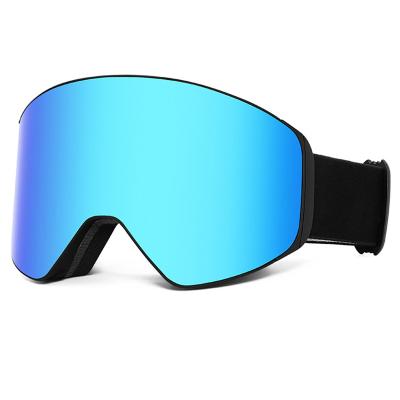 China UV400 Flexible frame designer uv protection custom printed outdoor sport snowboard skiing glasses for sale