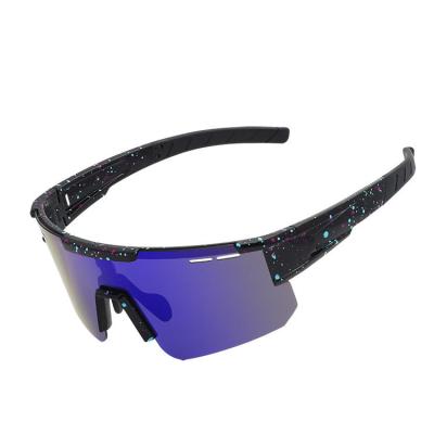 China Anti UV400 Cycling glasses Outdoor sports running polarized sunglasses Marathon cycling windproof goggles for sale