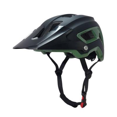 China Breathable Vents China Factory Wholesale High Quality Breathable Impact Resistance With Brim Bicycle Cycling Helmet Mountain Bike Helmet for sale