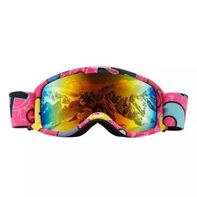 China UV400 Children's ski glasses Double anti - fog and sand goggles equipped with anti - sand impact mountaineering for sale