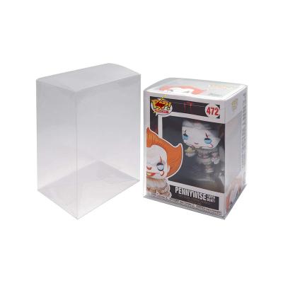 China Free Samples Offered Best Quality Figures Case Funko Clear Plastic Noise Protectors 6 Inch Hard Protector Case for sale