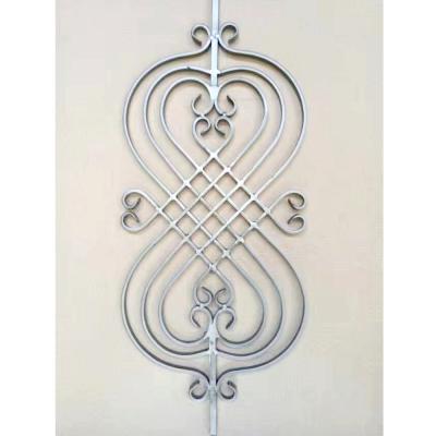 China Easily assembled wrought iron panels used in stairs and custom fabricated rail systems for sale