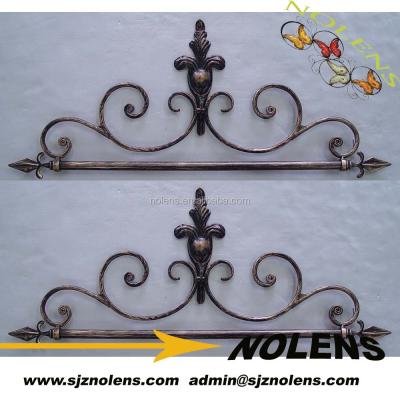 China Stair Railing / Wrought Iron Railing Fit Elements In Beautiful Interior Ceilings Or /Outerior Decorations Wrought Iron Doors for sale