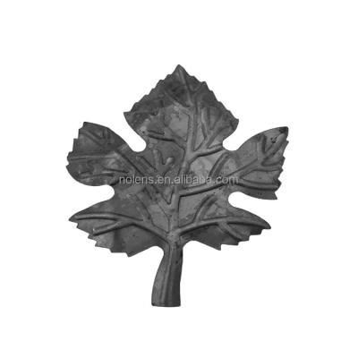 China Easily Assembled Decorative Stamped Iron Leaves China Factory Wrought Iron Ornamental Panels For Gate Or Wrought Iron Railings; Stairs ; Balcony for sale