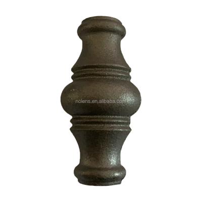 China Easily Assembled China Collars&Studs Wrought Iron Ornament Casting Steel For Garden And Fence; Railing; Stairs ; Balcony in high quality for sale