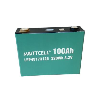 China 3.2V 100Ah LiFePO4 Battery Cells For Energy Storage Rechargebale Battery 3000 Cycles for sale