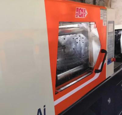 China Used TON Taiwan CHENHSONG 120 Flange Used Horizontal Hydraulic Injection Molding Machine Plastic Injection Molding Machine For Sale for sale