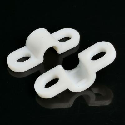 China Plastic Bridge Cable Support Clips Clamp Plastic Cable Clamps Electrical Wiring Accessories for sale