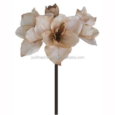 China High Quality 99cmH Amaryllis Flowers Plant Flower Stem For Home Decorative Plastic Packing PCs Weather Wedding Decor Colorful Garden Hotel for sale