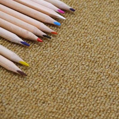 China Washable Cheap Flooring PP Material Water Proof Material Bitumen Backing Colorful Free Sample Removable Carpet Tiles for sale