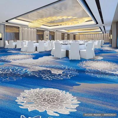 China Hotel living room pp /polyester/wool washable material turfing loop or cut pile cheap wall to wall carpet for sale