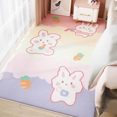 China Washable Carpet Cover Printed Design With Printed Foil Microfiber With Gold Foil Floor Cover Printed Foil New Design 3D Printed Carpet Covers for sale