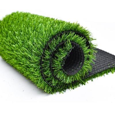 China Wholesale Cheap Landscape Football Artificial Turf , Garden Decoration Soft Artificial Green Grass 2/4*25mm for sale