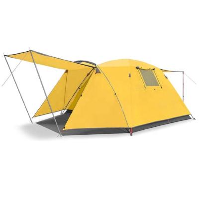 China Extended Type Custom Upgraded 2 Man Tent Fiberglass Poles Winter Camping Tent Ultralight Outdoor Cradle for sale