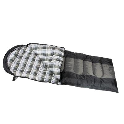 China Hot Selling Outdoor Wholesale Cheap Hooded Sleeping Envelope Type Envelope Bag for sale