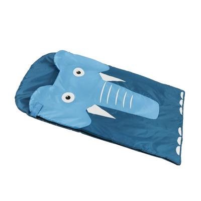 China Envelope Type Cheap Price Animal Pattern Anti-Kick Comforter Custom Boy Sleeping Bag For Kids Children for sale