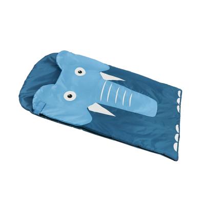 China Envelope Type Boys Cartoon Sleeping Bag For Kids Warm With Animal Shapes for sale