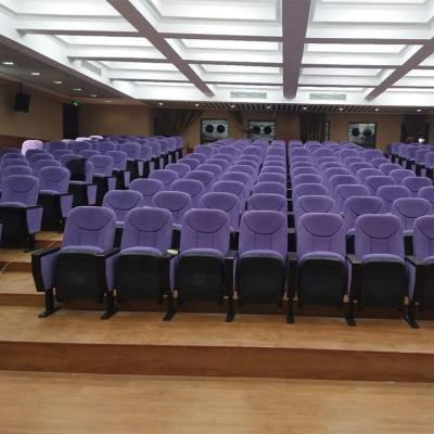 China China Modern Hot Sale Conference Hall Seats Church Chair For Movable Amphitheater Hall for sale