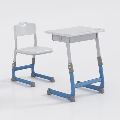 China Modern Hot Sale University School Furniture Comfortable Desk And Chair for sale