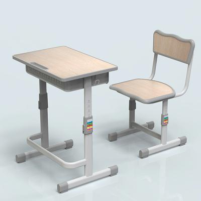 China High Quality Modern With Competitive Price Durable Student Desk And Chair School Sets, School Furniture for sale