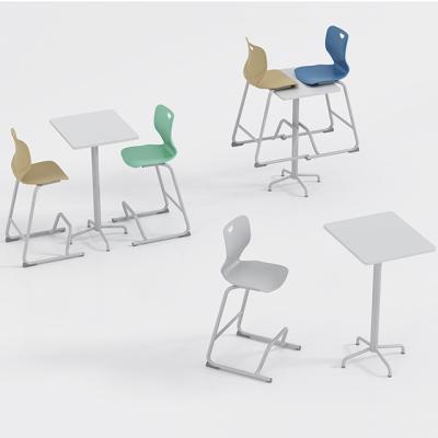 China Hot Selling Good Quality School Office Furniture Student Office Chair Metal Modern School Chair Sets Modern 3-5 Years Stacking for sale