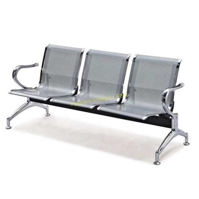 China XJ-411 Factory Price Waiting Chair Steel Iron Lounge Airport Waiting Room Chairs For Sale for sale